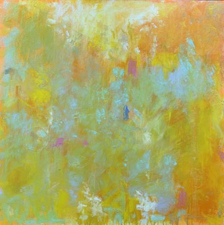 From Surface Joy Series #9
30x30SOLD
Acrylic washes & oil sticks on canvas 

